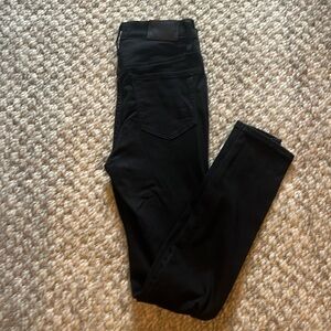 Madewell, Black Skinny Jeans, size 26